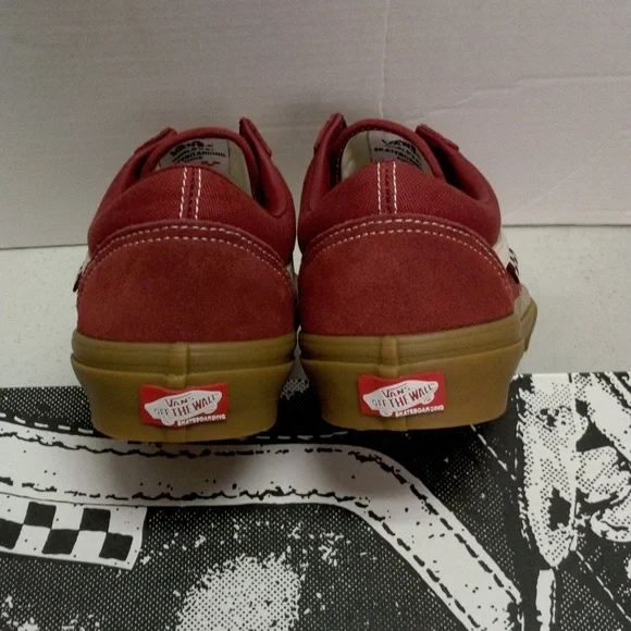 Vans Old Skool pro red/gum - Picture 2 of 8